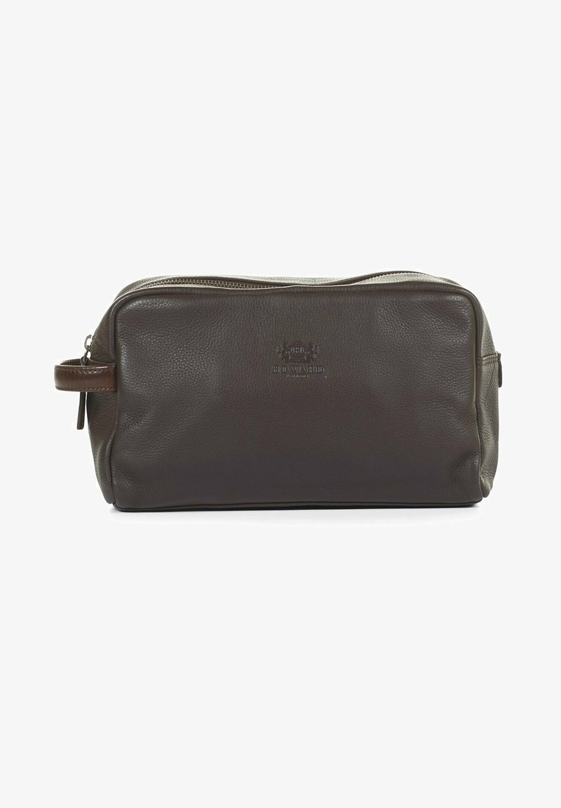 Howard London Howard London EASTON - Wash bag - dark brown - Zalando.ie