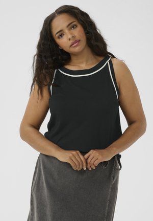 Kaffe Curve Top - black deep