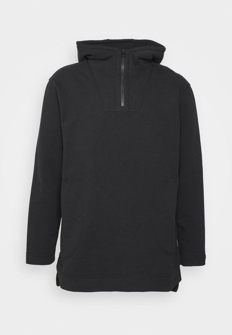 Athleta RETROPLUSH TUNIC HOODIE Sweatshirt black/schwarz Zalando.de