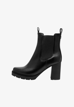 Marco Tozzi CHELSEA - Bottines à talons hauts - black