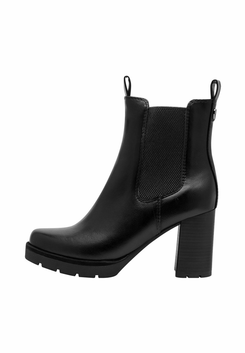 Marco Tozzi CHELSEA - Bottines à talons hauts - black
