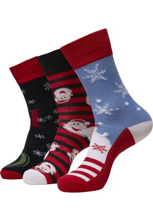 SANTA HO CHRISTMAS 3 PACK - Calcetines - multicolor