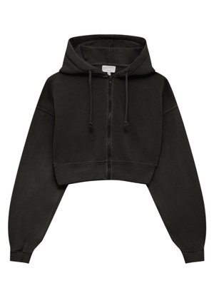ZIP - Mikina na zip - mottled dark grey