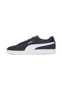 Puma - SMASH - Sneakers - parisian night- white- silver Miniaturebillede 1