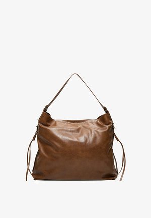 Bershka, DETAILED - BUCKET BAG - Sac à main - dark brown