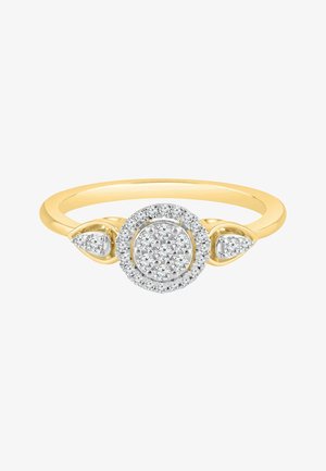 DIAMANT L'ÉTERNEL, Ring - yellow gold-coloured