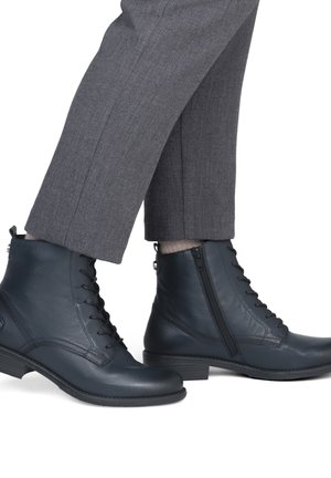 Remonte, REMONTE SCHNÜRSTIEFEL D0F83 - Snowboot/Winterstiefel - blue
