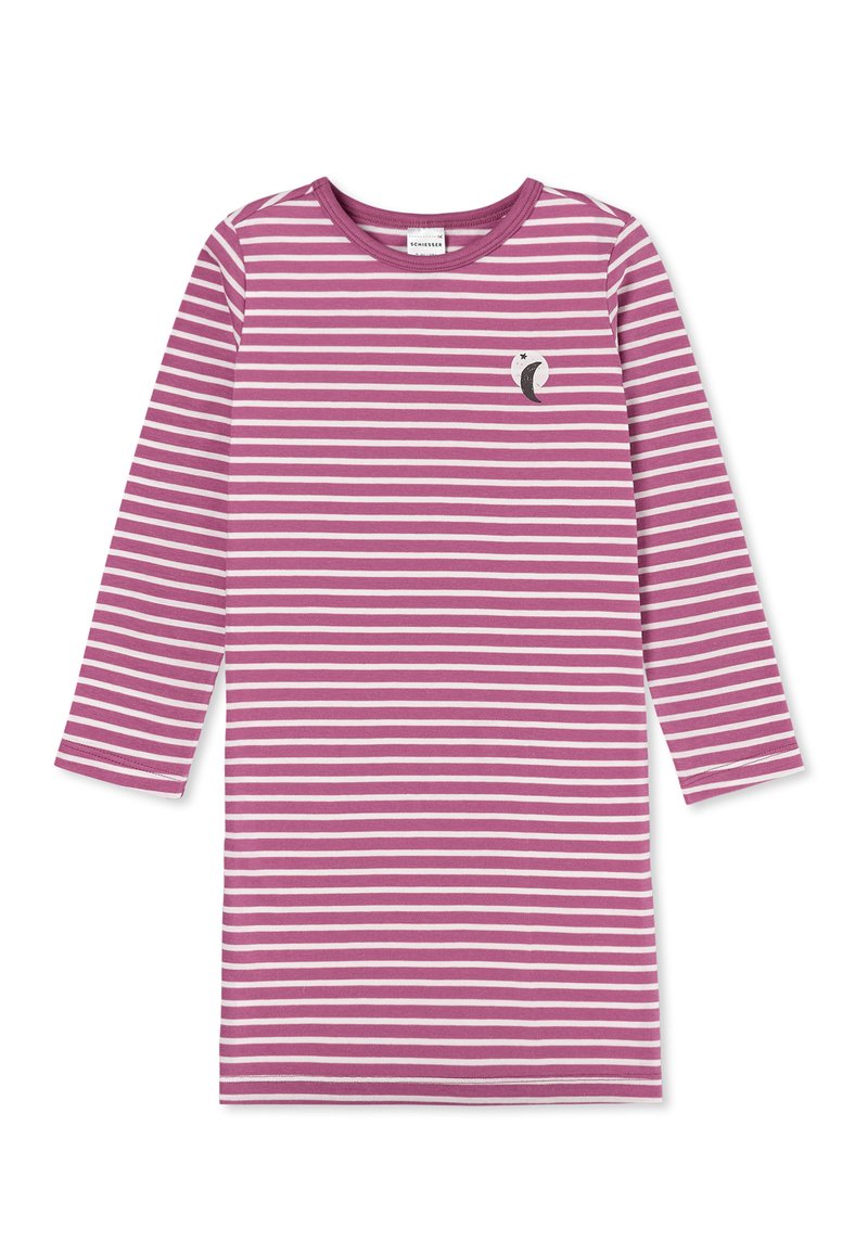 Chemise De Nuit Fille Schiesser - 100% Coton - Manches Courtes - Natural Love
