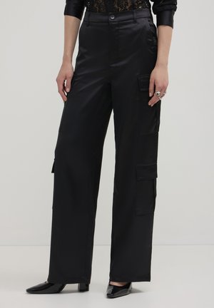 SIMIL - Cargo trousers - nero
