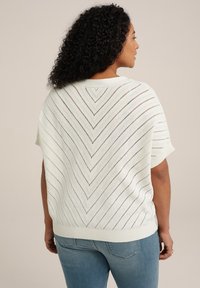 WE Fashion CURVE - Kardigán - white