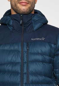 Norrøna FALKETIND HOOD - Dunjakker - indigo night