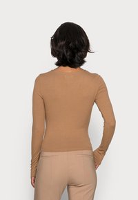 Even&Odd Camisola de manga comprida - brown