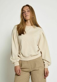 PEPPERCORN DICETTE BATLEEVE - Mikina - sandshell