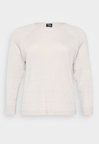 VADET - Strikkegenser - beige
