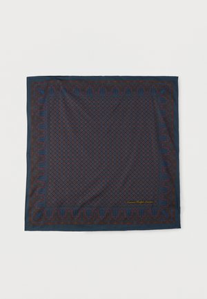 SCARF SQUARE - Selyemkendő - navy