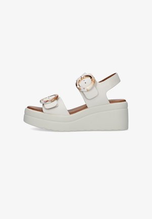 Inuovo, A99025 - Sandali con plateau - ivory