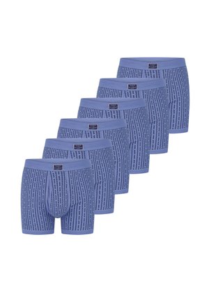 RETRO 6ER PACK  - Boxer shorts - blau