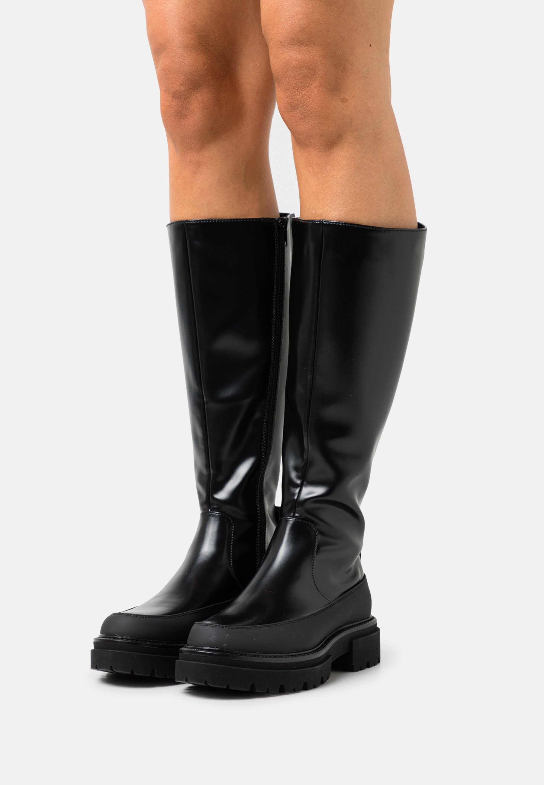 ONLY SHOES ONLTRINITY - Botas con plataforma - black/negro - Zalando.es