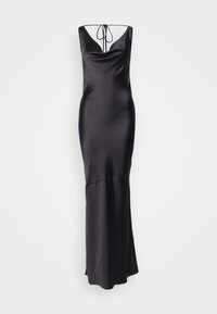 COWLNECK DRESS - Vestido de fiesta - black