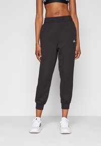 adidas Sportswear ESSENTIALS STRIPES ANIMAL PRINT 7/8 PANT - Trainingsbroek - black