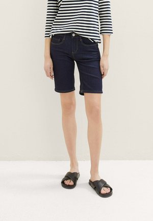 TOM TAILOR ALEXA BERMUDA - Short en jean - rinsed blue denim