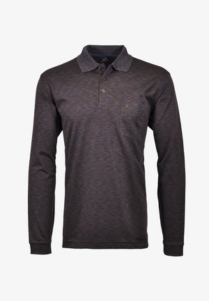 Polo shirt - blau meliert