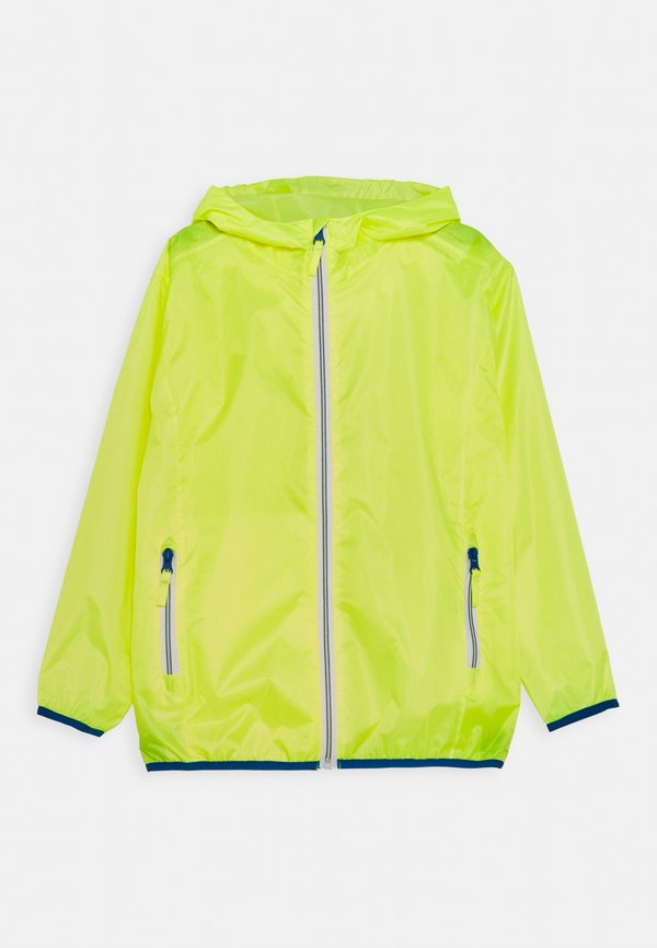 FALTBAR - Regenjacke / wasserabweisende Jacke - neongelb