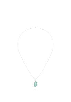 MIT EINEM AMAZONIT STEIN - Halskette - silber-coloured