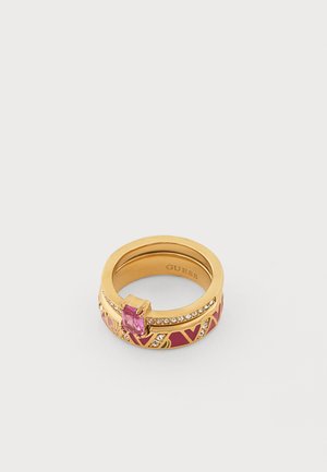 Guess, SAKURA - Anillo - yellow gold-coloured/pink
