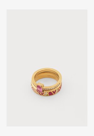 Guess, SAKURA - Anillo - yellow gold-coloured/pink