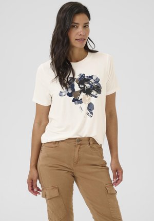 Bon'A Parte LEONA - Print T-shirt - chalk