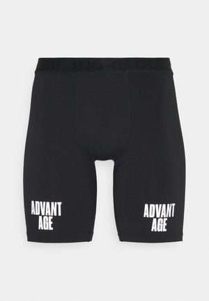 NIGHT BIKE SHORTS - Sports shorts - black beauty