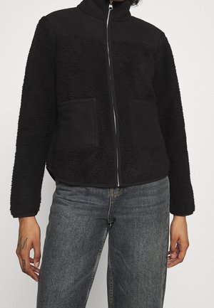 Giacca in pile - black
