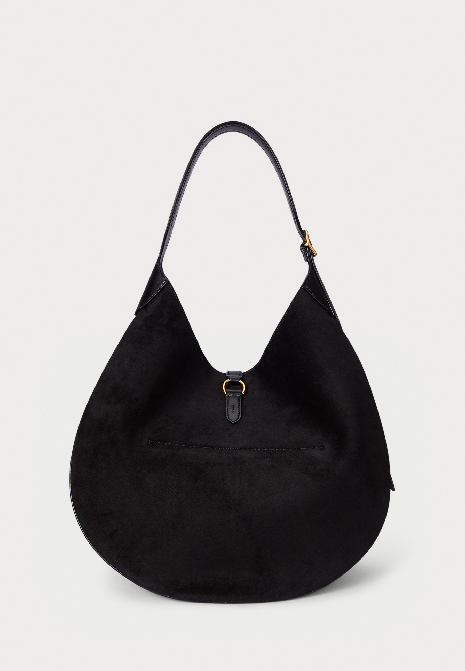 Polo Ralph Lauren Polo ID Suede Large Shoulder Bag - Tote