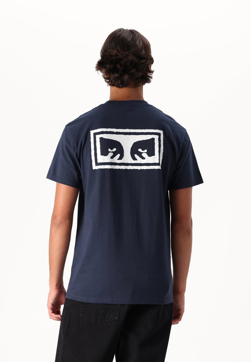 Obey Clothing EYES UNISEX  - Paprasti marškinėliai - navy