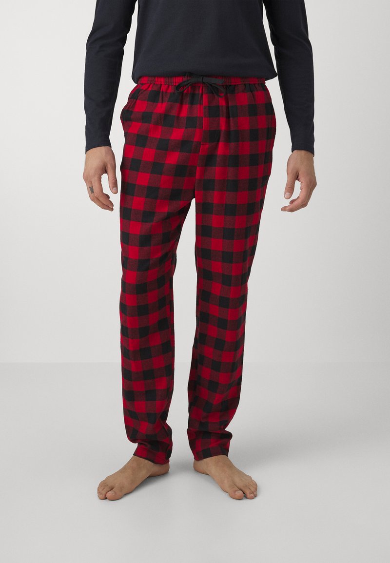 Pier One SINGLE PANT - Donji dio pidžame - dark red