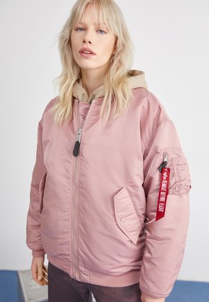 Alpha Industries CORE - Μπουφάν τύπου bomber - silver pink