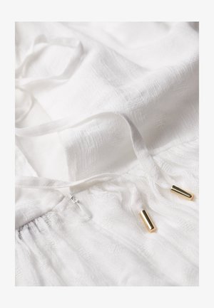 Superdry & Co, EMBROIDERED - Buksedragter - off white