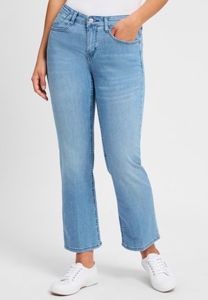 LAURA - Flared Jeans - light stone