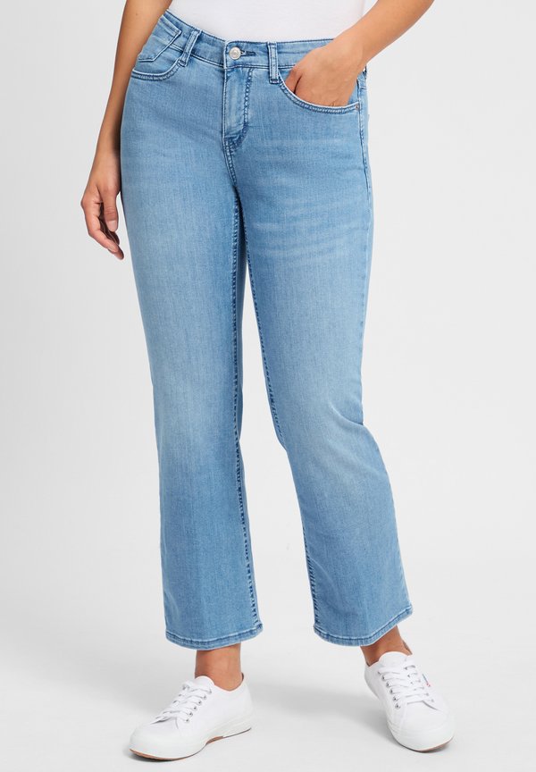 LAURA - Flared Jeans - light stone