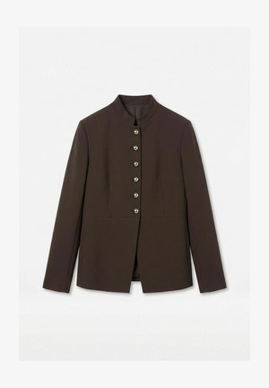Vero Moda, BLAZER VMGISELE BLAZER - Blazer - chocolate torte