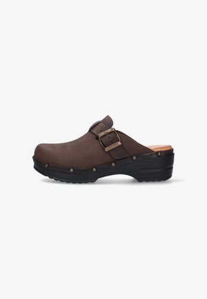 BioNatura, 77VEGAS - Ciabattine con tacco - brown