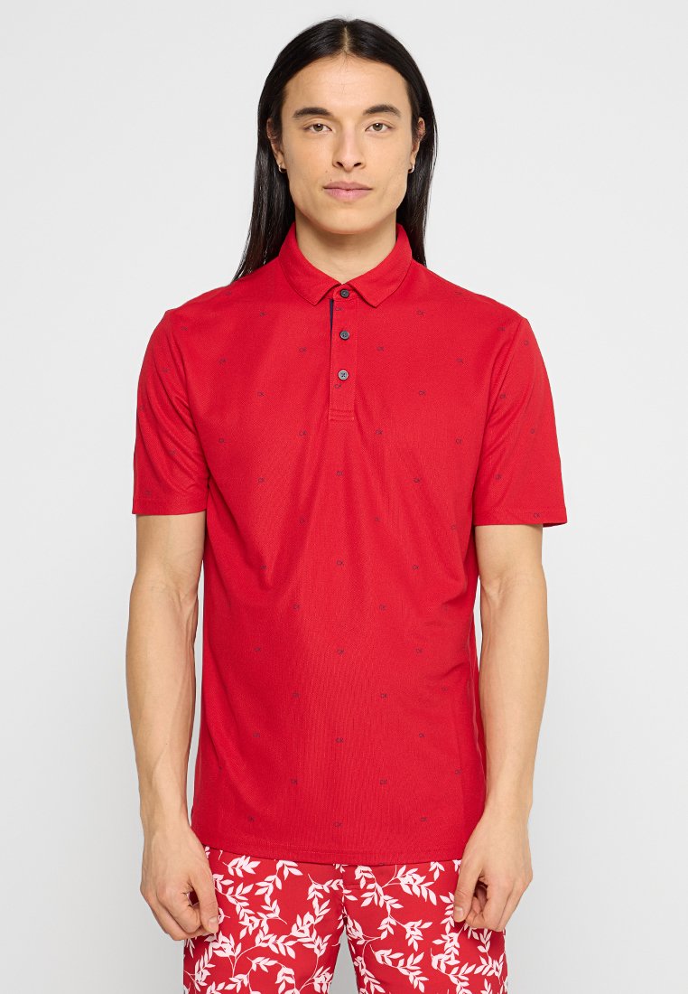 Calvin Klein Golf Poloshirt rood