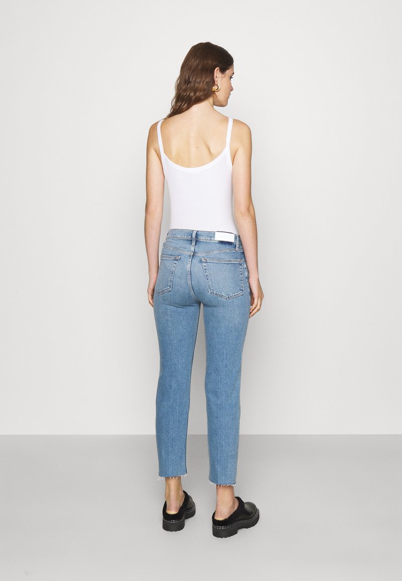 Damen Kleider | RE/DONE STOVE PIPE Jeans Straight Leg light stone/hellblau - NX11119 Damen Kleider | RE/DONE STOVE PIPE Jeans Straight Leg light stone/hellblau - NX11119