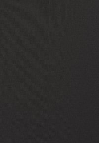 Black ribbed fabric with a fine texture. The surface displays vertical lines, consistent pattern, and a smooth finish.