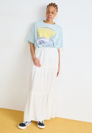 Roxy SWEETWATER SKIRT - Maxi szoknya - snow white