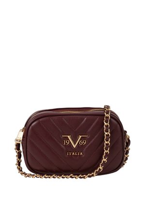 19V69 Italia, 19V69 ITALIA SCHULTERTASCHE VIVI GOLD 2 - Umhängetasche - cherry lacquer