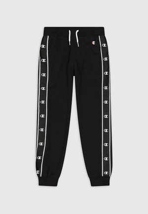 AMERICAN TAPE CUFF PANTS - Träningsbyxor - black