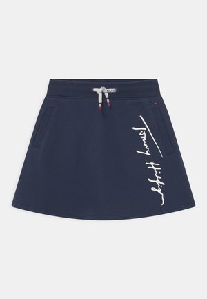 SCRIPT SKATER - Minigonna - twilight navy