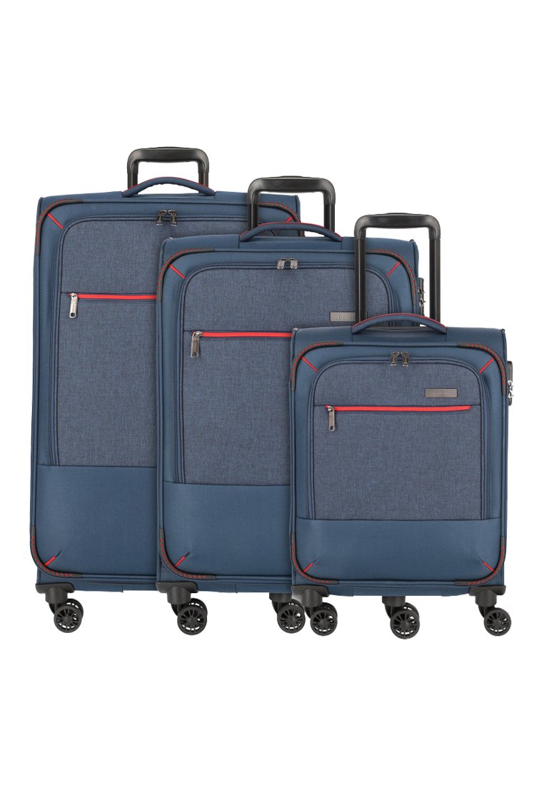 Valises Air Base Travelite – Set 3 Tailles (S/M/L), Couleur Iceblue Metallic – Unisexe, Pratique Pour Voyages